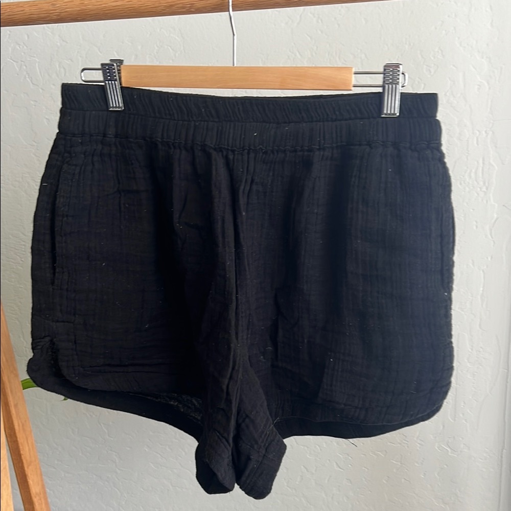 Rip Curl Black Cotton Shorts - image 1